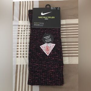 Nike Multiplier Crew Socks Size 6-8 Men’s New With Tags